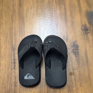 Quiksilver Black Kids Flip Flops